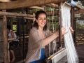 Learn how silk is made in Laos