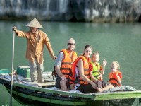 vietnam family tour in halong bay